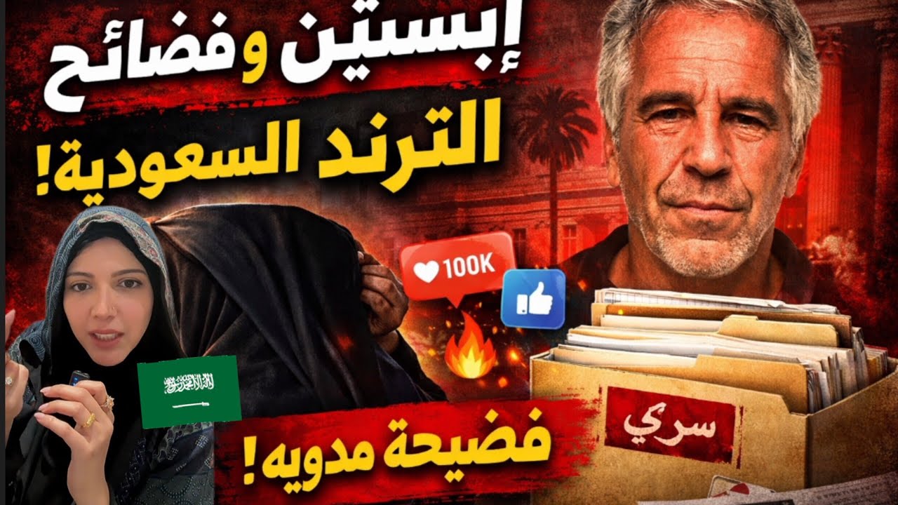 إبستين وفضائح الترند السعودية! 🔥 محامية سعودية تكشف كل شيء 🇸🇦