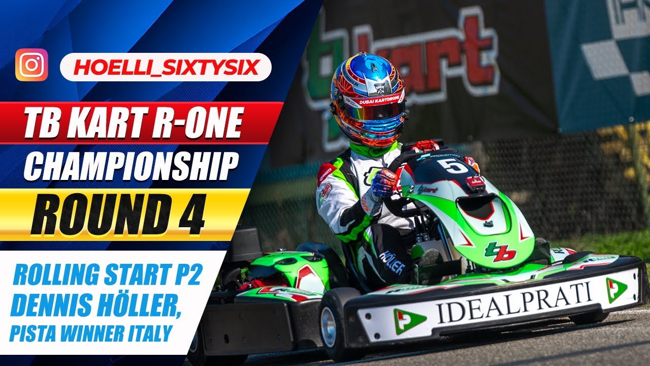 TB Kart R-one Championship, Round 4, Rolling start P2, Pista Winner Italy 🇮🇹