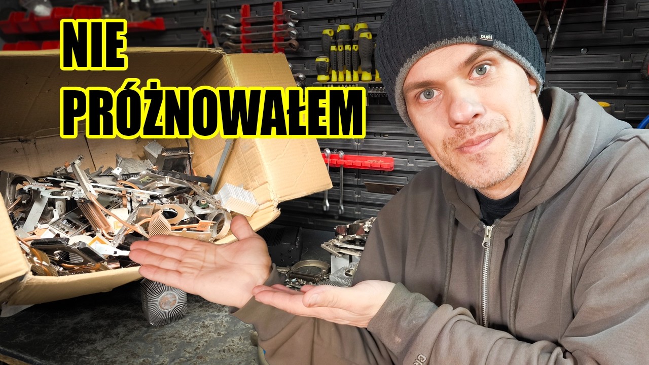 Ile da się odzyskać z takiego złomu?
