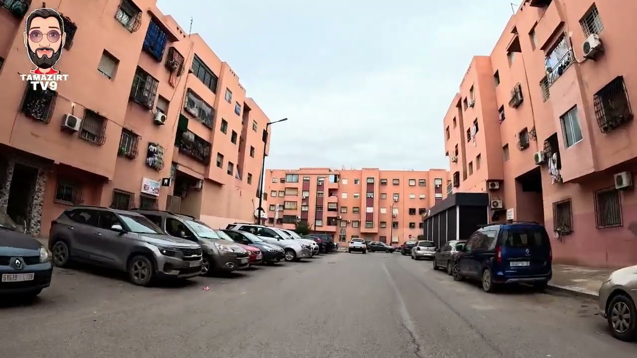 جولة بالدراجة الهوائية في شوارع مراكش الجميلة☘️😍