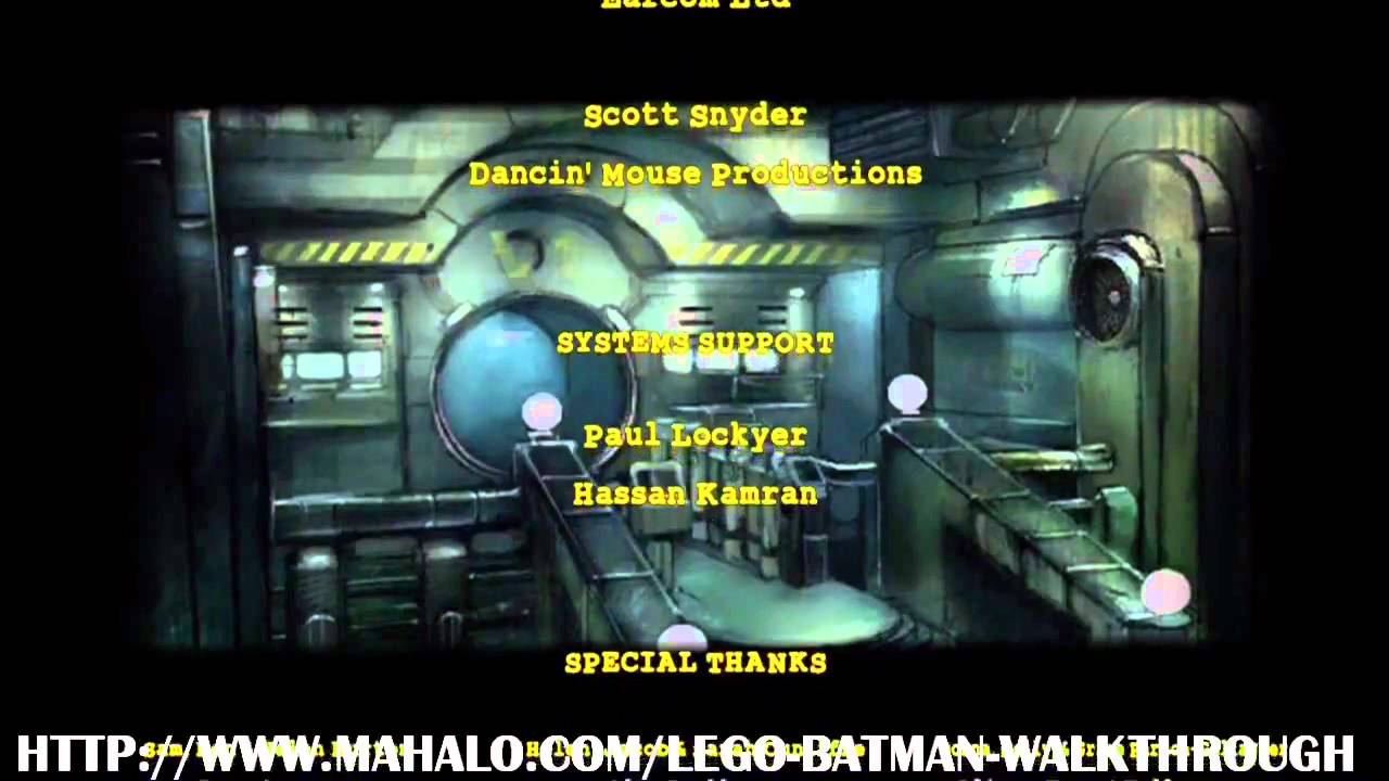 LEGO Batman Walkthrough - Ending Credits