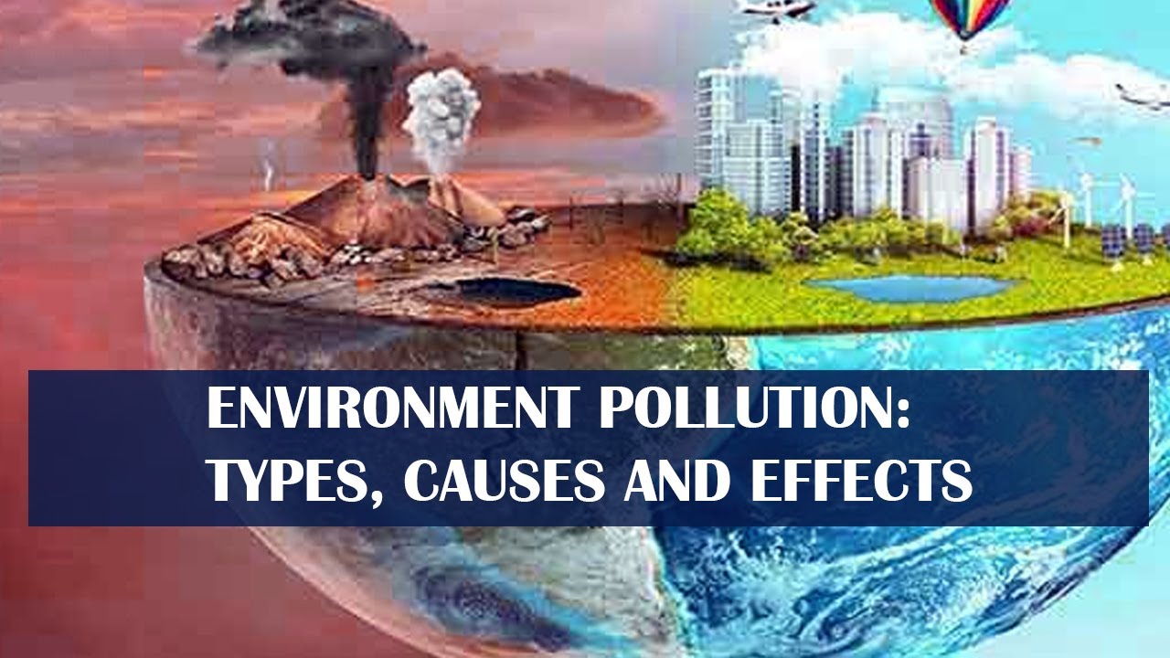 Environment Pollution: Types, Causes and Effects (infographic)