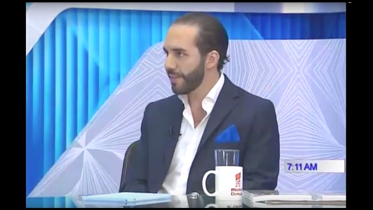 Nayib Bukele se defiende de los ataques de los mismos de siempre