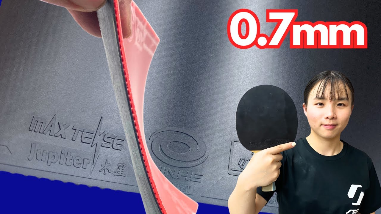 [Шокирование] Китайский игрок преображается с помощью Jupiter 5 Ultra-Thin! [Настольный теннис]