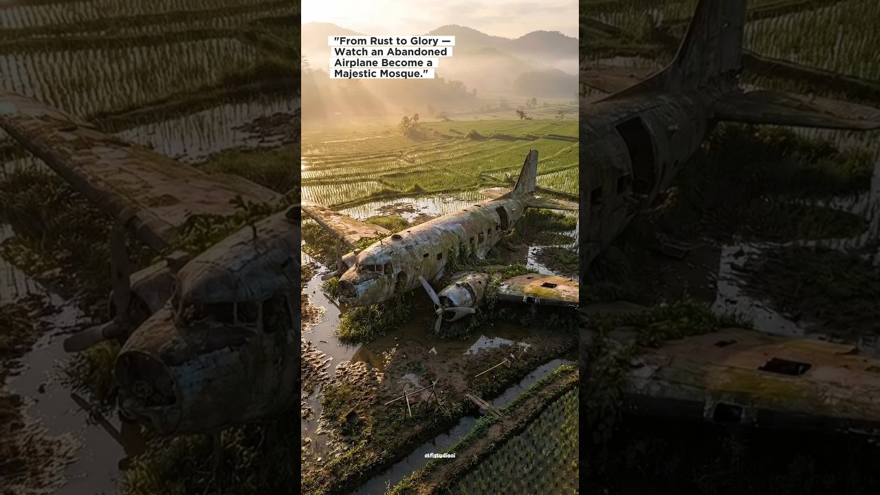 You Won&rsquo;t Believe This Plane Turned Into a Beautiful Mosque
