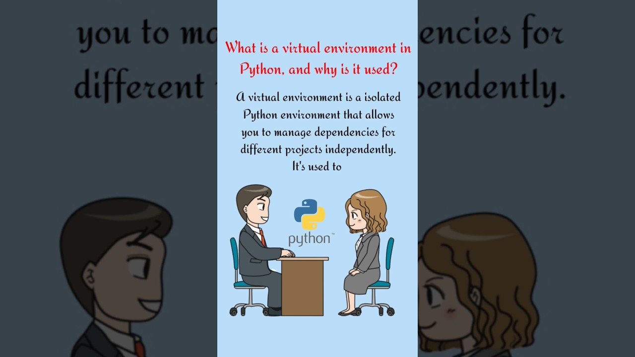 Что такое виртуальная среда в Python и зачем она используется? #python