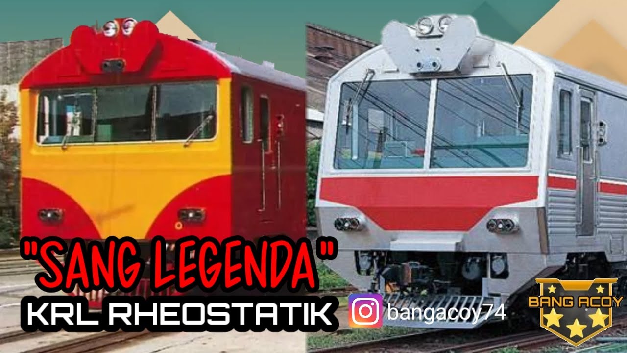 KRL RHEOSTATIK ED101 | KERETA REL LISTRIK YANG MENJADI TULANG PUNGGUNG KRL DI INDONESIA