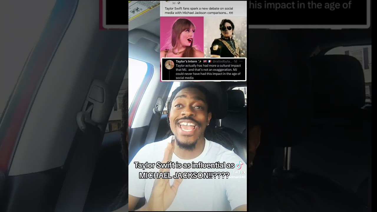 Taylor Swift is as influential as Michael Jackson!??? WTF ???