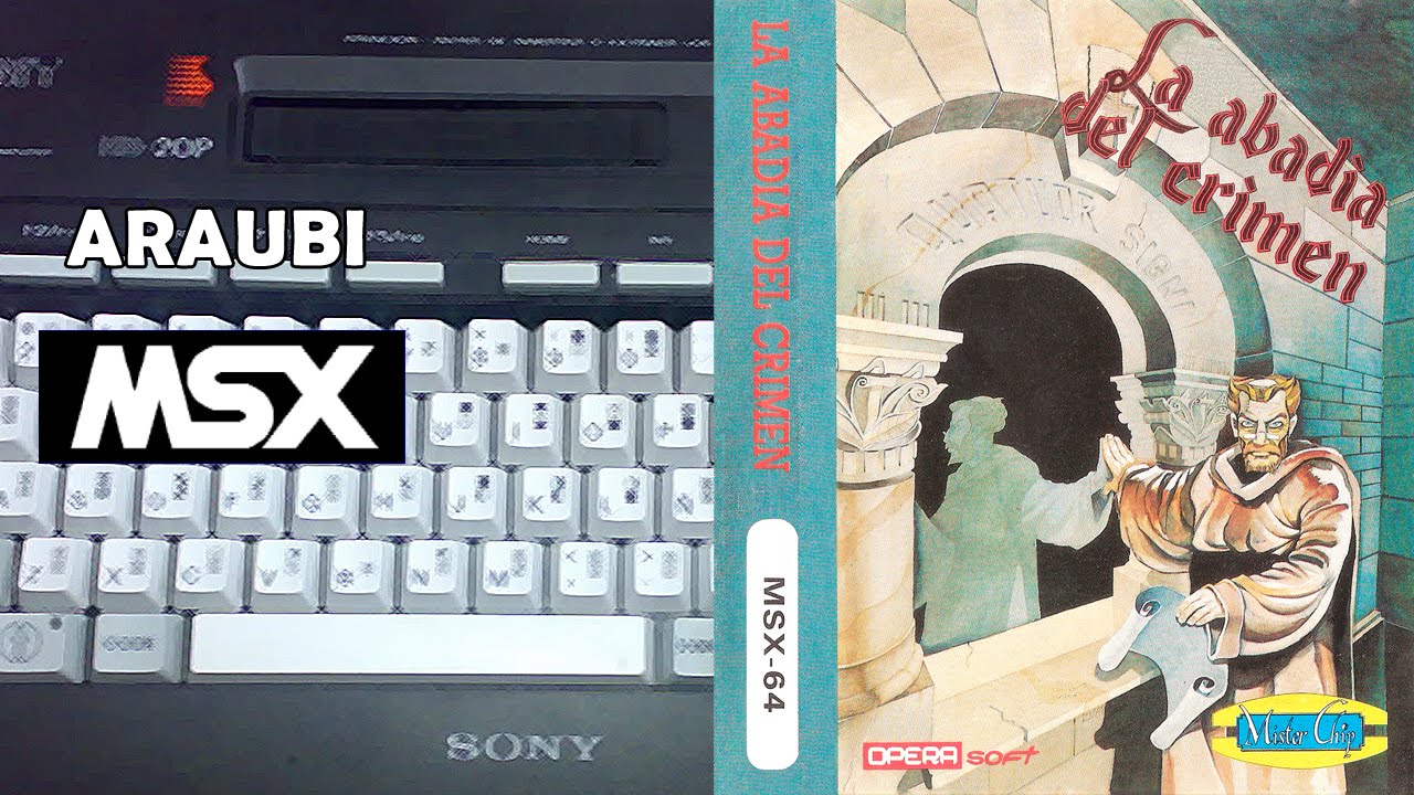 La abadia del crimen (Manuel Pazos, 2001) MSX2 [037] Walkthrough Comentado