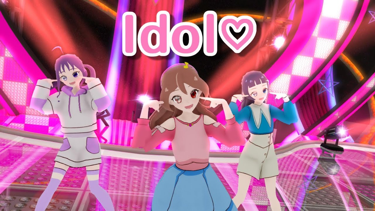 姪のためのキミとアイドルプリキュアMMD みんなでアイドル #mmd #キミとアイドルプリキュア #アイドル