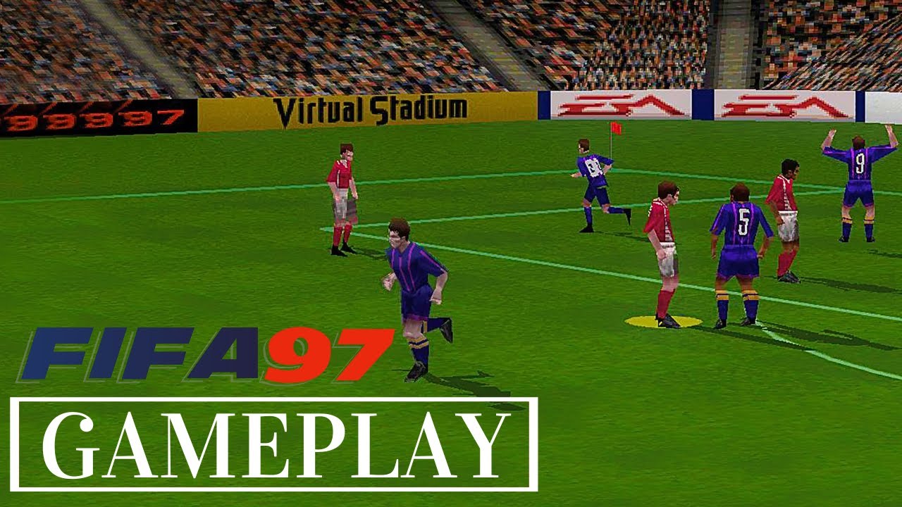 FIFA 97 (1996) PC Gameplay / Геймплей