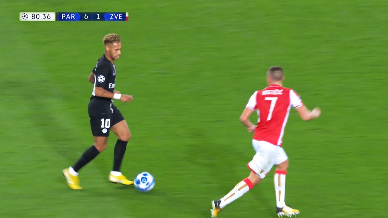 Neymar vs Red Star Belgrade Home (03/10/18) | HD 1080i