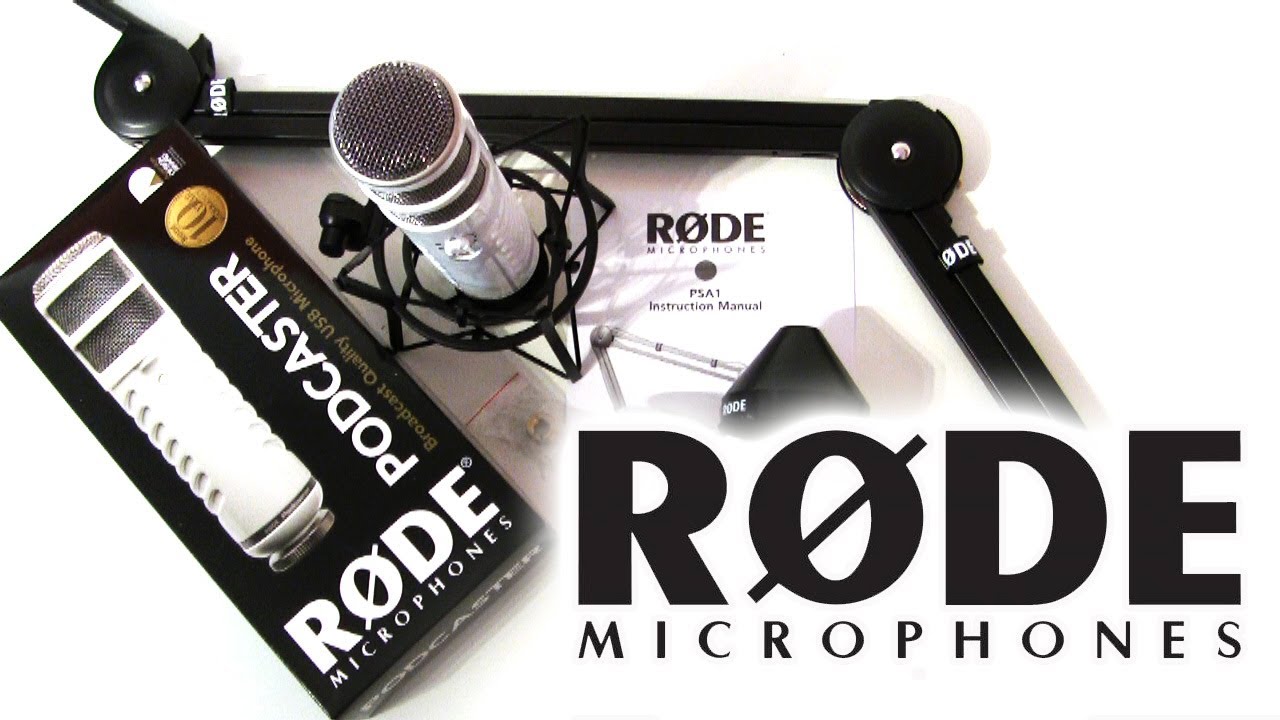 Rode Podcaster Mikrofon - Unboxing DE ( RØDE )