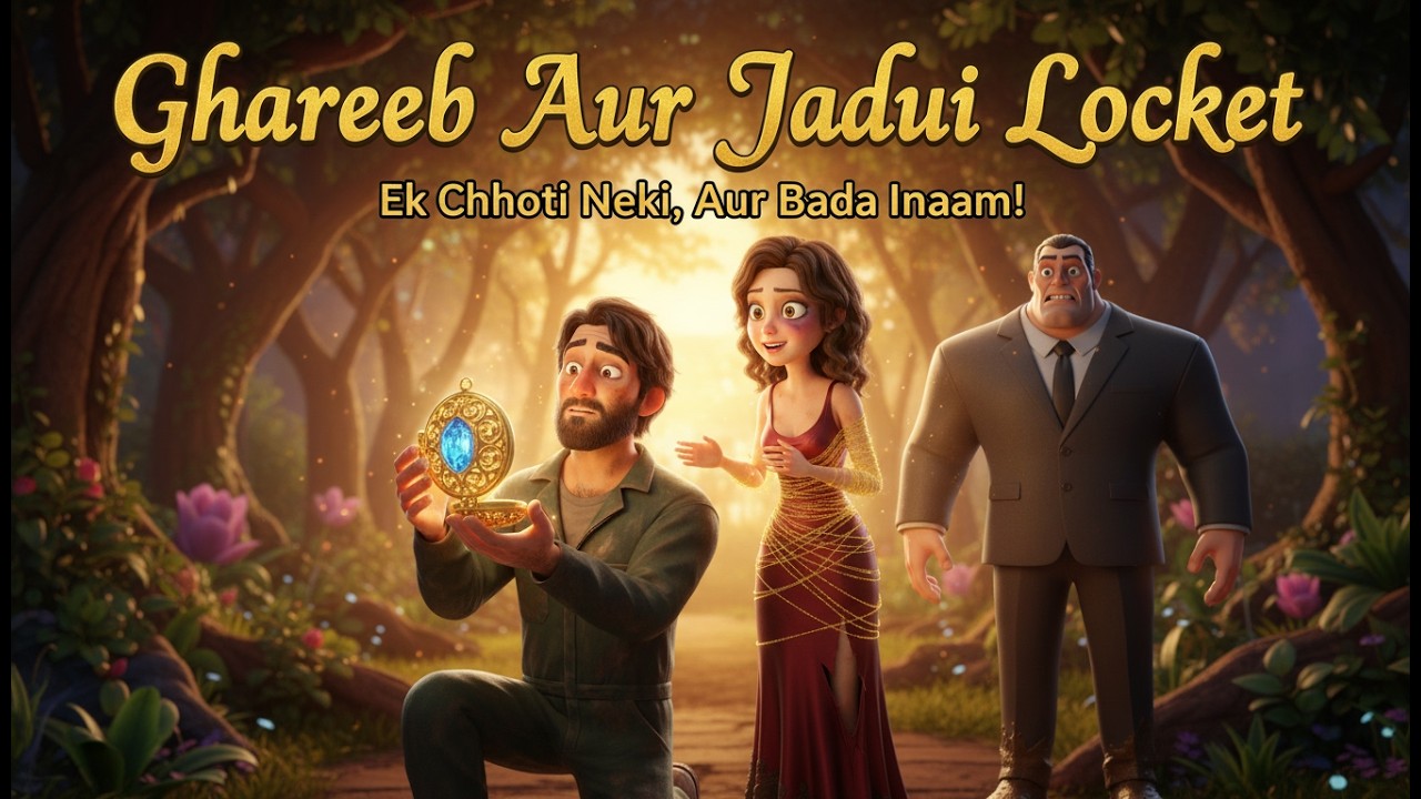 Jadui Locket | Magical Locket | Hindi Kahaniyan | 3D Cartoon | Moral Stories | Best Cartoon
