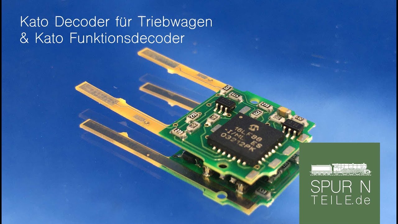 Einbau Kato Decoder z.b. bei ET 425 / ICE 4 etc