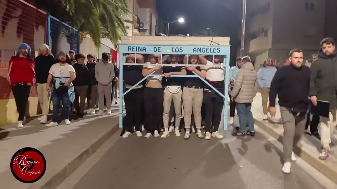 4K||Ensayo de la cuadrilla del palio de la V. de los Ángeles  – Almería 2026.