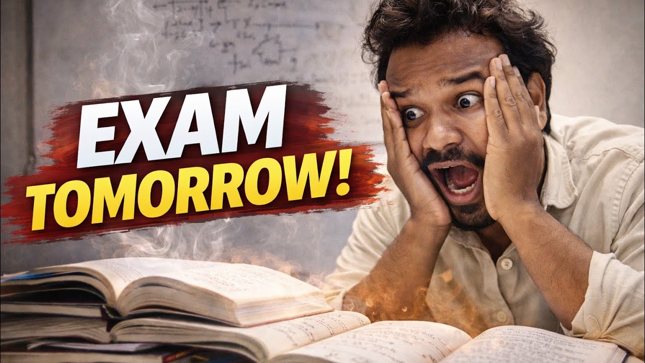 How Engineering Students Prep for EXAM *Late Night*