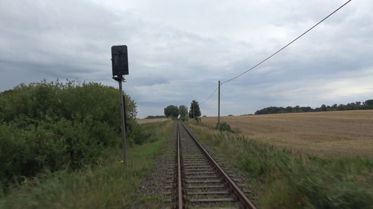Führerstandsmitfahrt: Strecke Güstrow - Karow(Meckl) - Meyenburg 2019