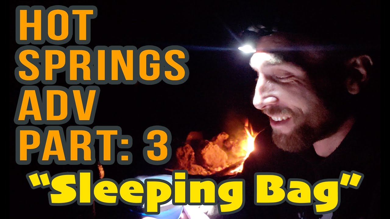 Hot Spring ADV Motorcycle Camping & Review of Teton LEEF 0 Sleeping Bag