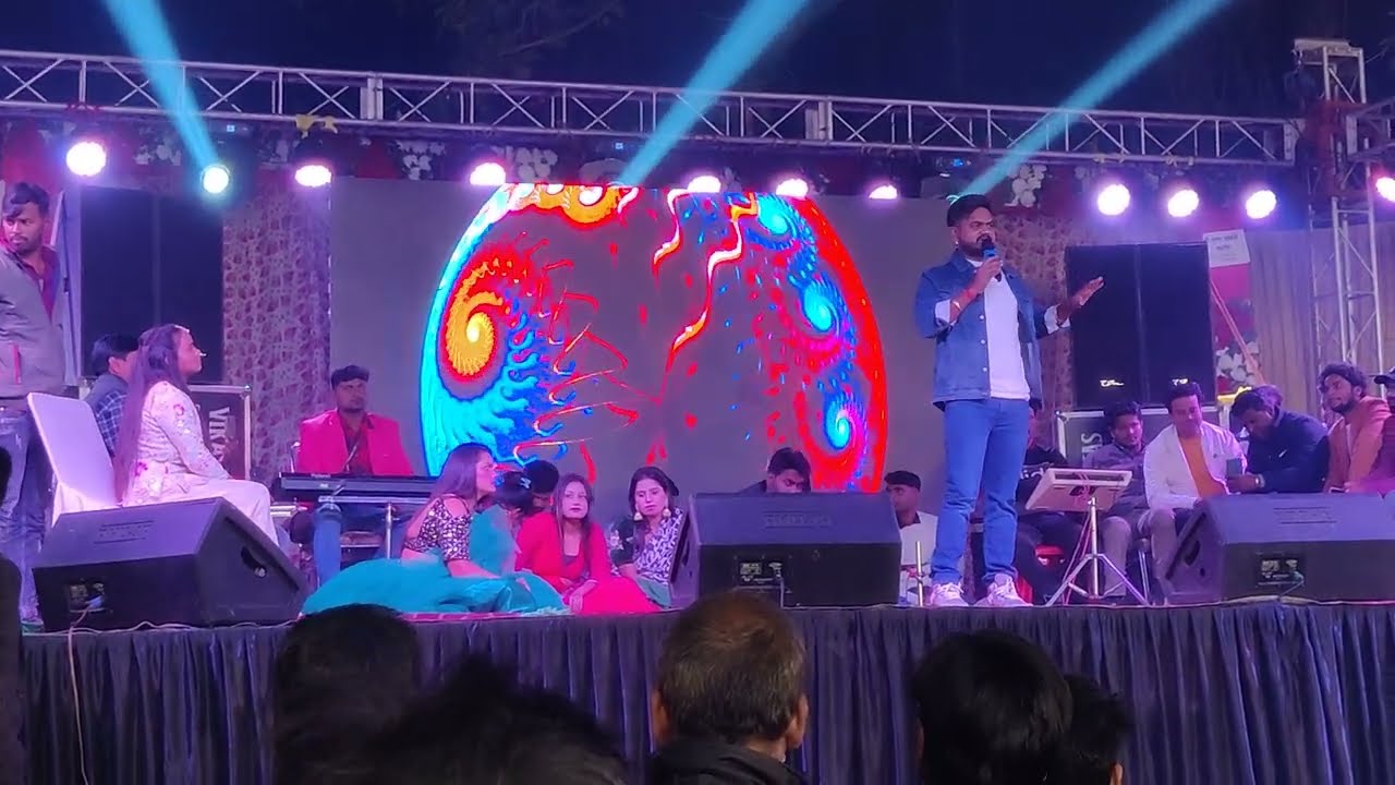विजय चौहान ने दुबई थीम में धमाल मचा दिया 😮 , Vijay Chauhan Stej Show , Sudhir Show Entertainment