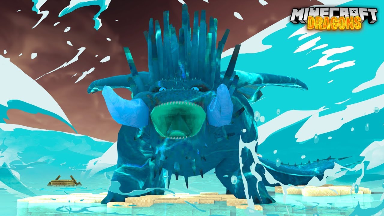 BEWILDERBEAST causes a TSUNAMI - Minecraft Dragons
