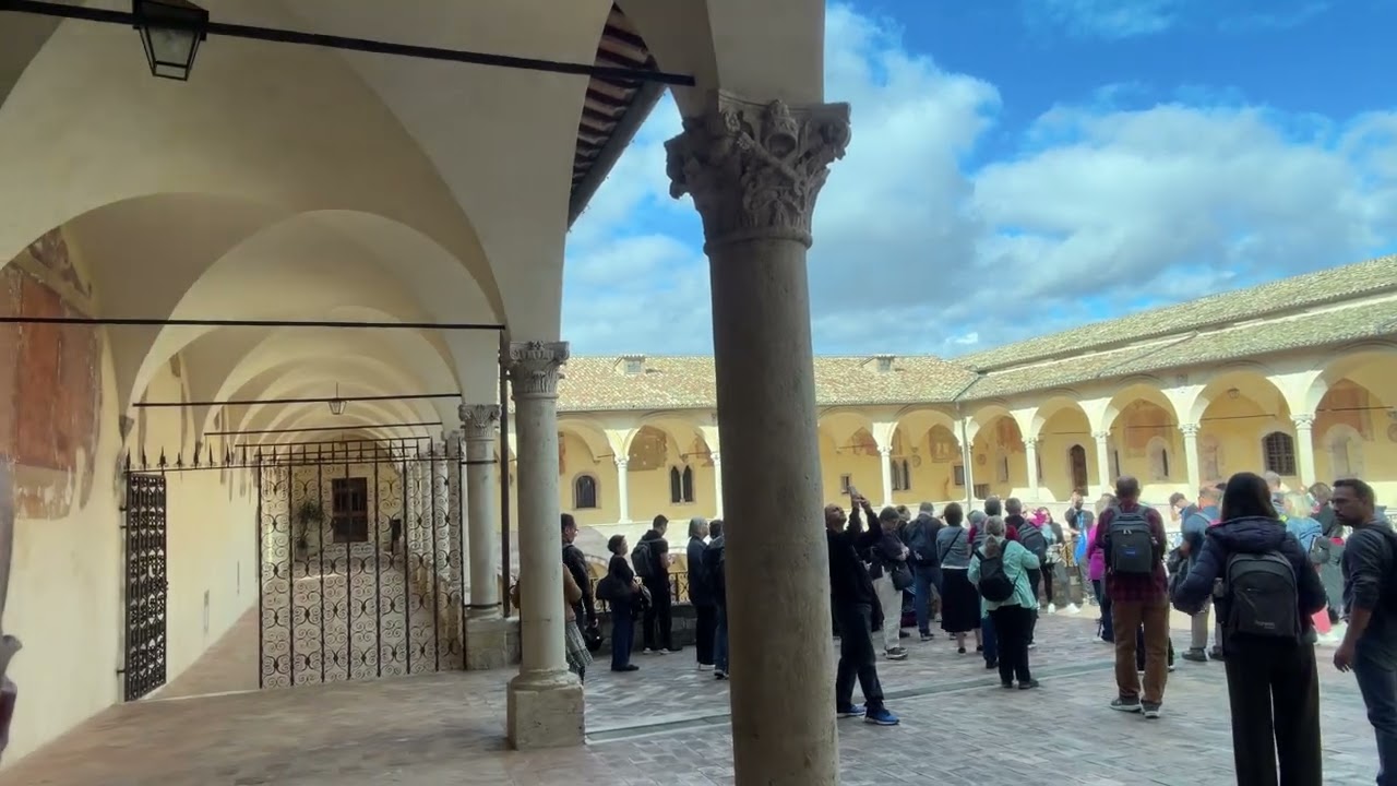 Deacon Harold on Pilgrimage in Italy! The Basilica of Saint Francis, Assisi (29 October 2025).