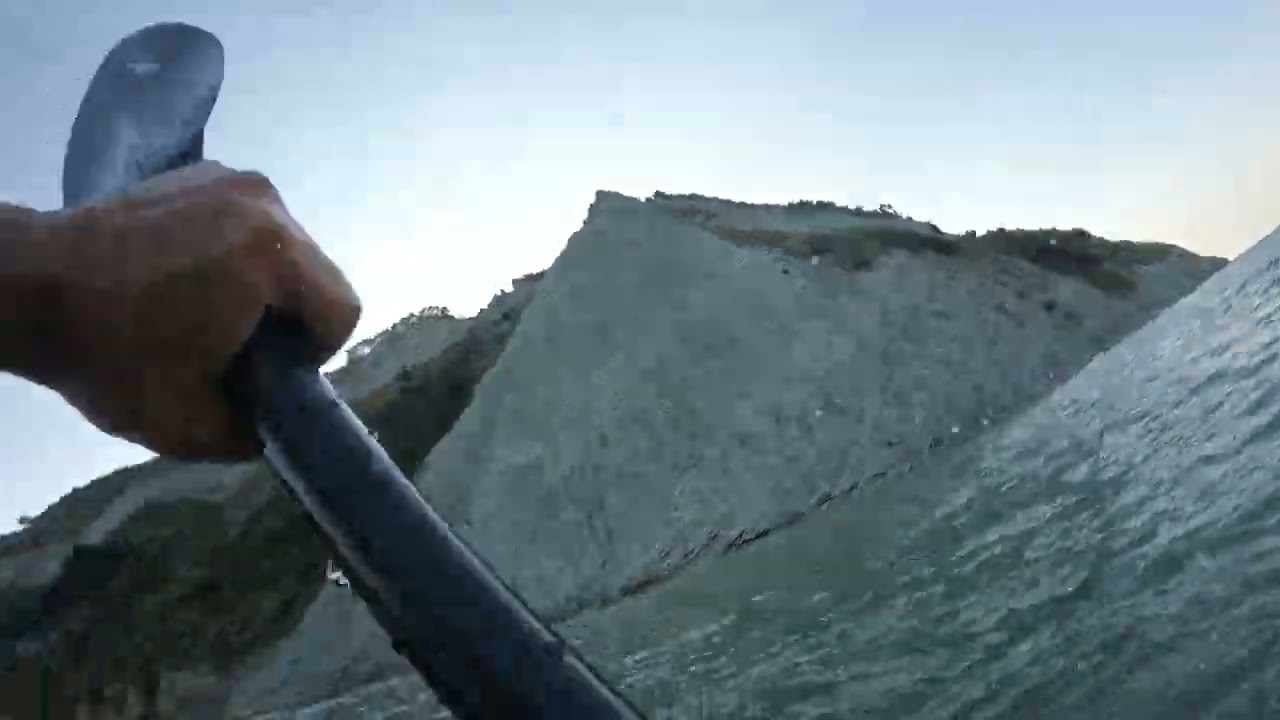Play with the water ,rolling eskimo and Scull Adriric sea 