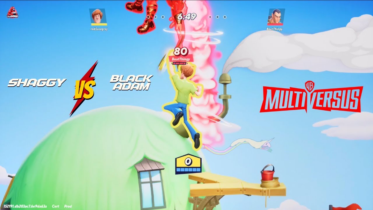 MULTIVERSUS COPIA DE SMASH - Shaggy vs Black Adam | Flamingo Rojo