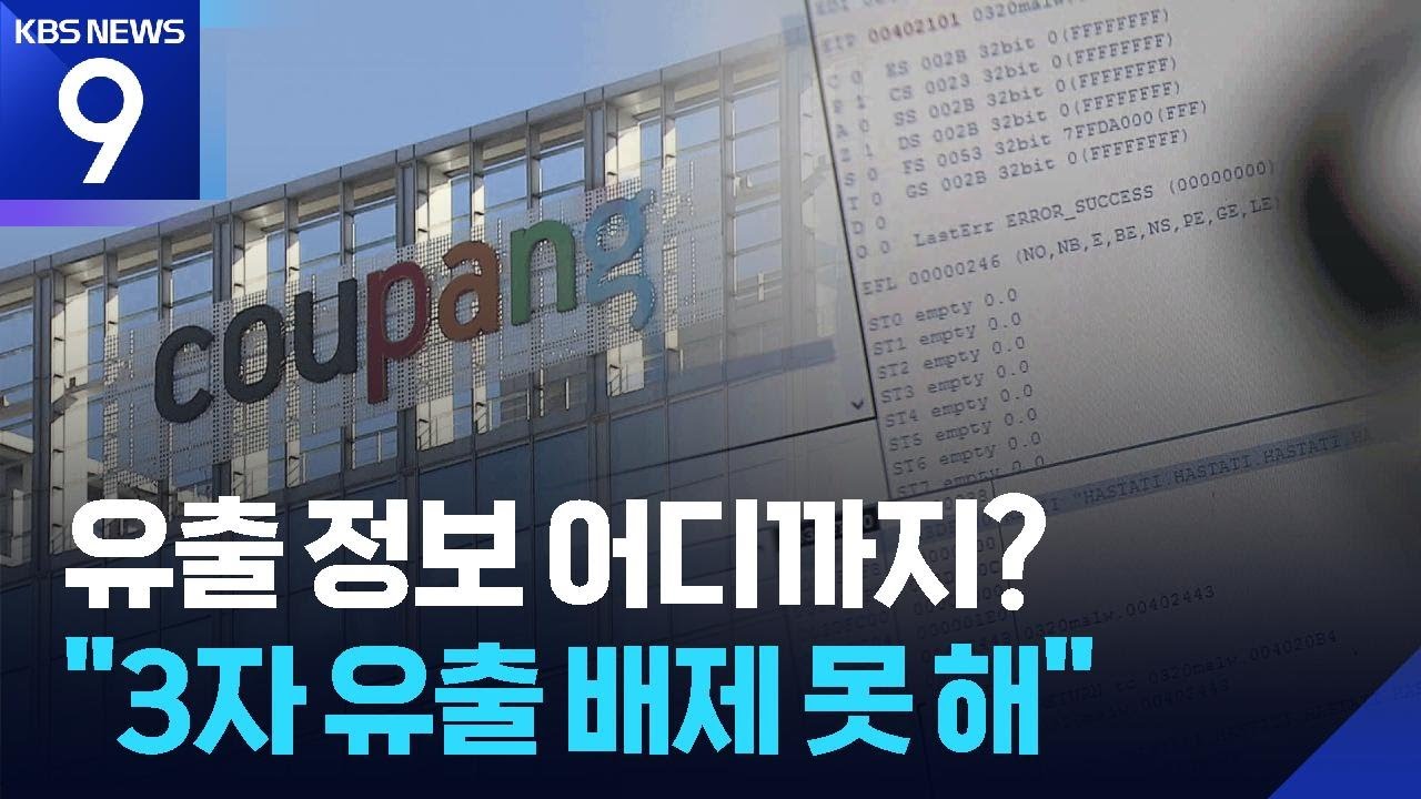 ‘외부 전송’ 명령어 있었다…‘제3자 유포’ 정말 없었나? [9시 뉴스] / KBS  2026.02.10.