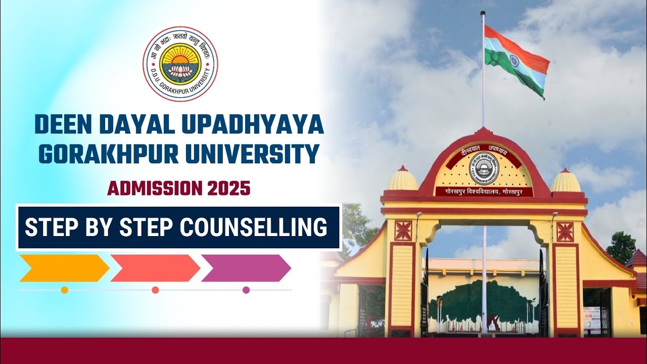 Admission 2025 -26 | Step by Step Counselling | DDUGU
