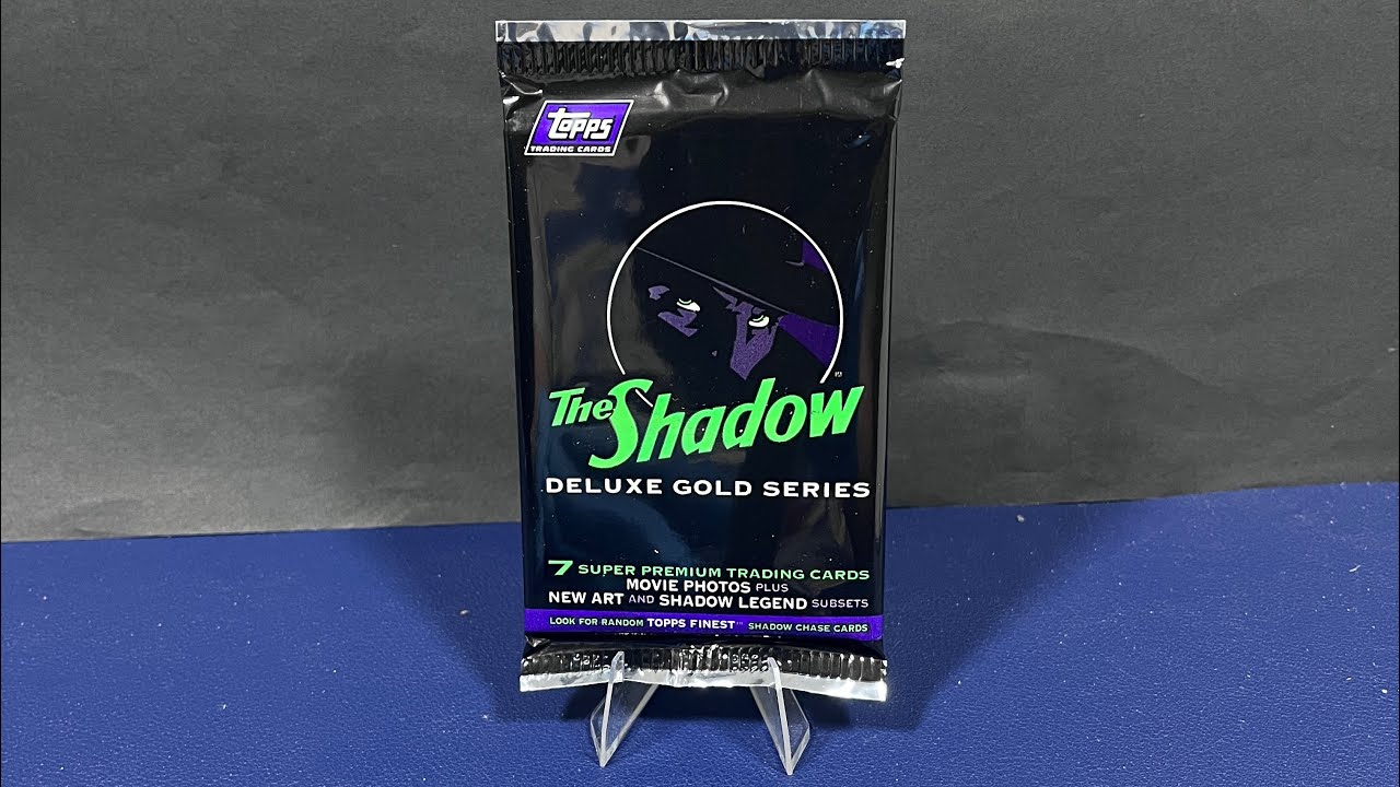 1994 The Shadow Deluxe Gold Series Trading Card Random Pack Unleashed
