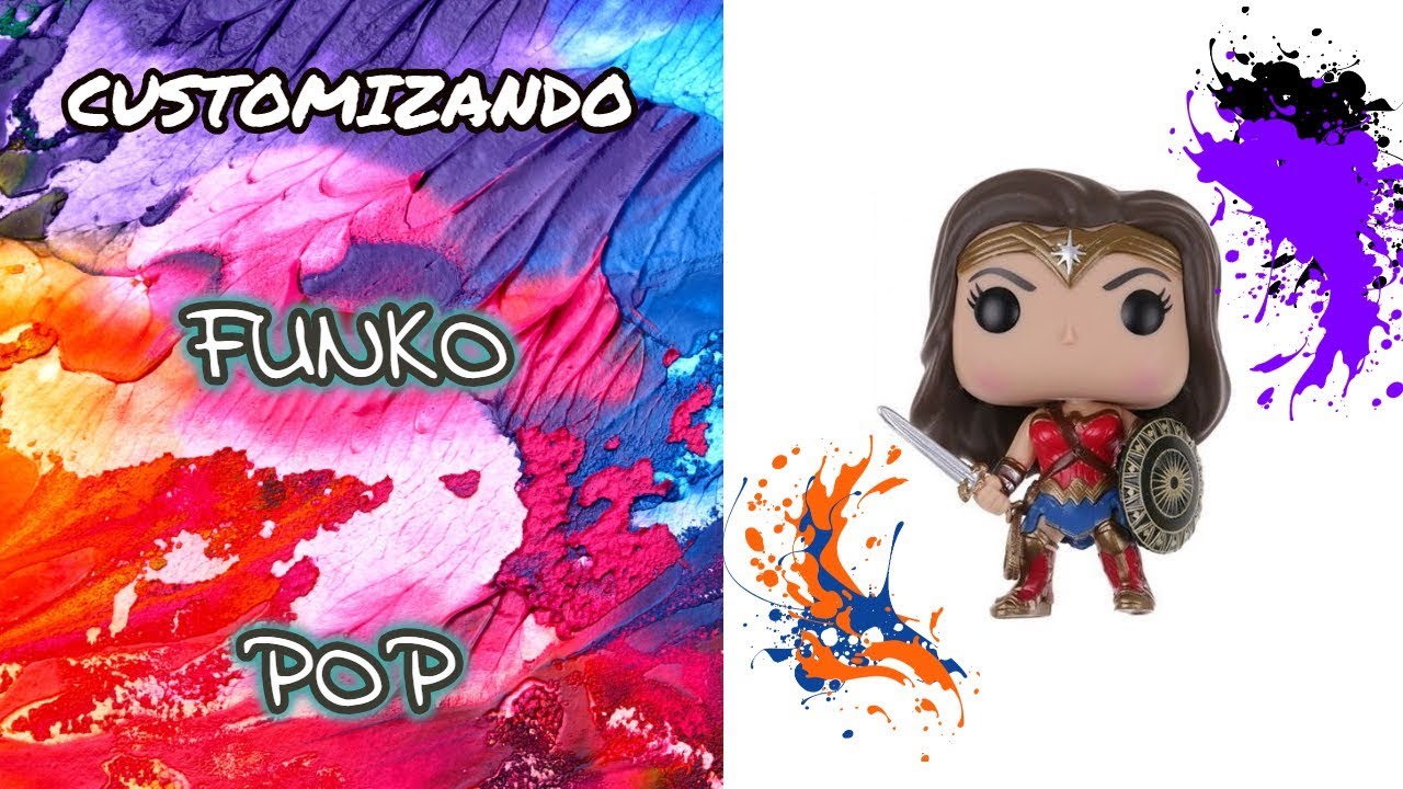 Customiza y personaliza un FUNKO POP -TUTORIAL CON PINTURAS- CUSTOM REPAINT
