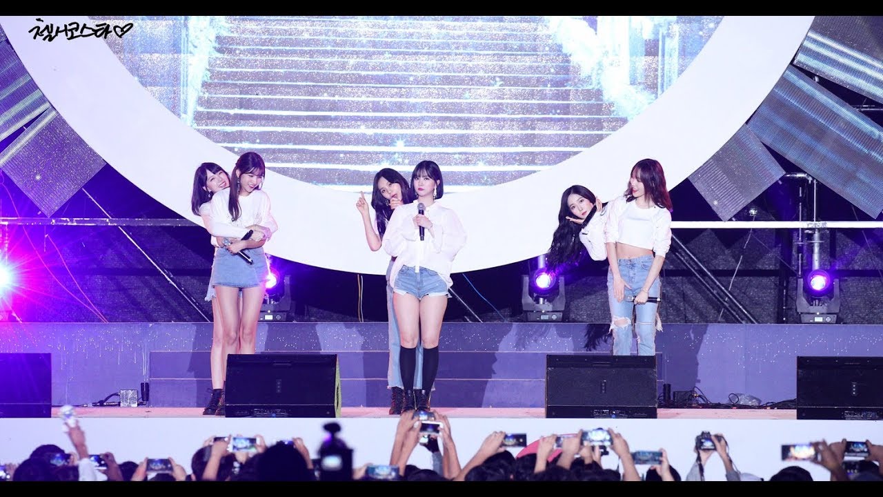 [4K 60P] 180913 여자친구(GFRIEND) 태안 충남도민체육대회 Full 직캠(Fancam) by 첼시코스타