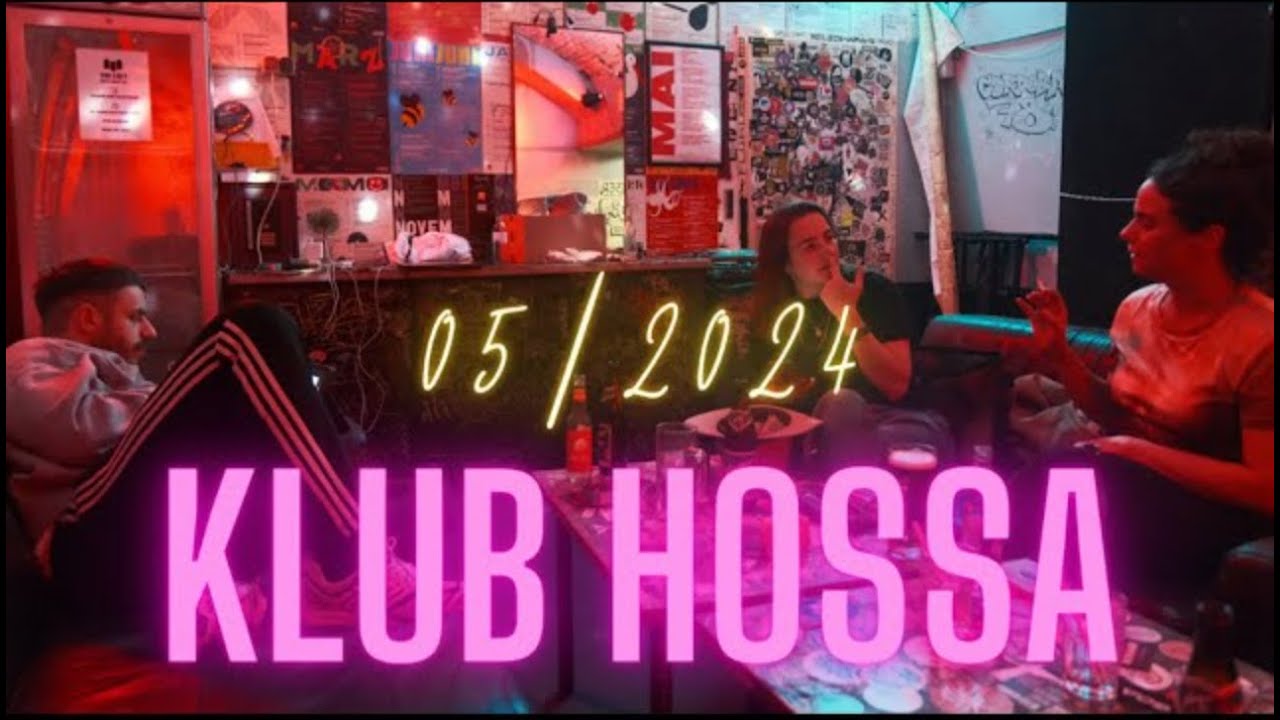 LINKE MÄNNER I KLUB HOSSA I Jean-Philippe Kindler, NICHT Antonia Stabinger, Tereza Hossa