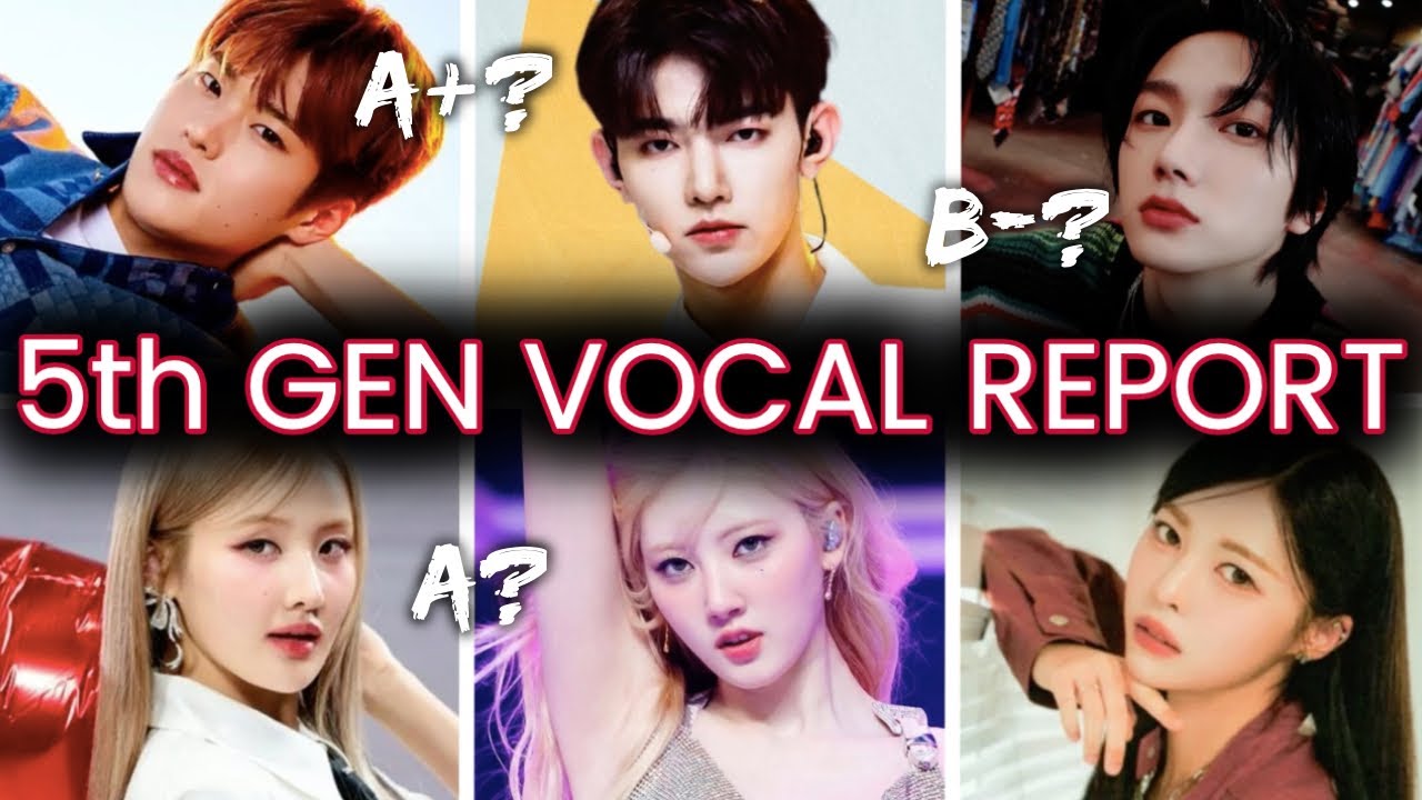 Kpop 5th Generation Vocal Report Card | ZB1, RIIZE, BOYNEXTDOOR, Kiss Of Life, BABYMONSTER and more