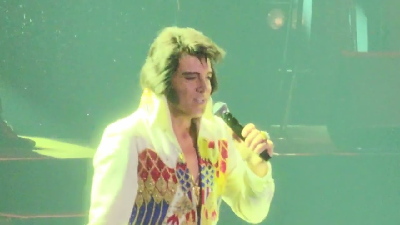 Legends in Concert Live at The Palms Crown Melbourne Jan 26 2023 ELVIS Suspicious Minds