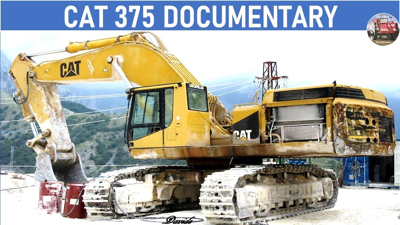 Explore the Caterpillar 375 – Giant Hydraulic Excavator Review