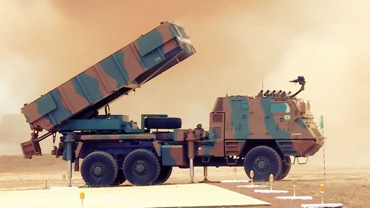 Astros 2020 in Action! Artillery Saturation Rocket System Brazilian Army