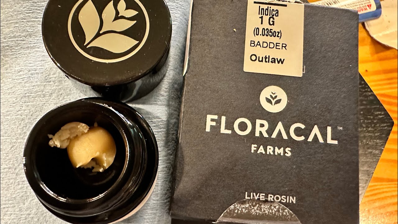 Floracal Farms ~ Outlaw Live Rosin Badder