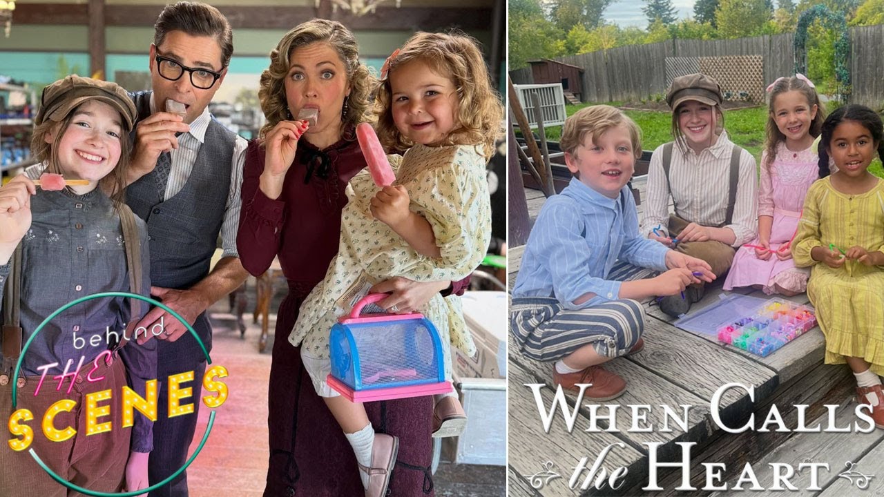 Behind the Scenes Cutest Moments from When Calls the Heart Season 13 | Erin Krakow Shares Sweet Pics