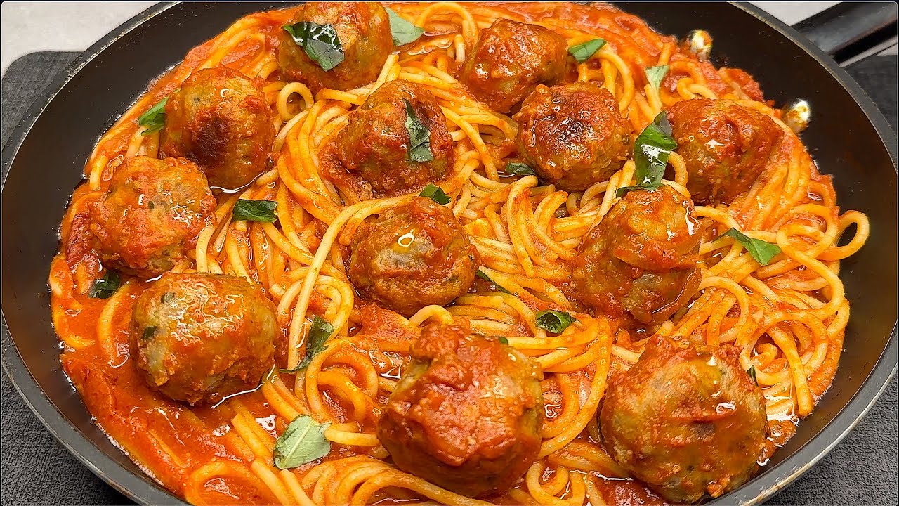 Итальянско-американская паста, которая свела мир с ума! Простой и вкусный рецепт спагетти-фрикаделек