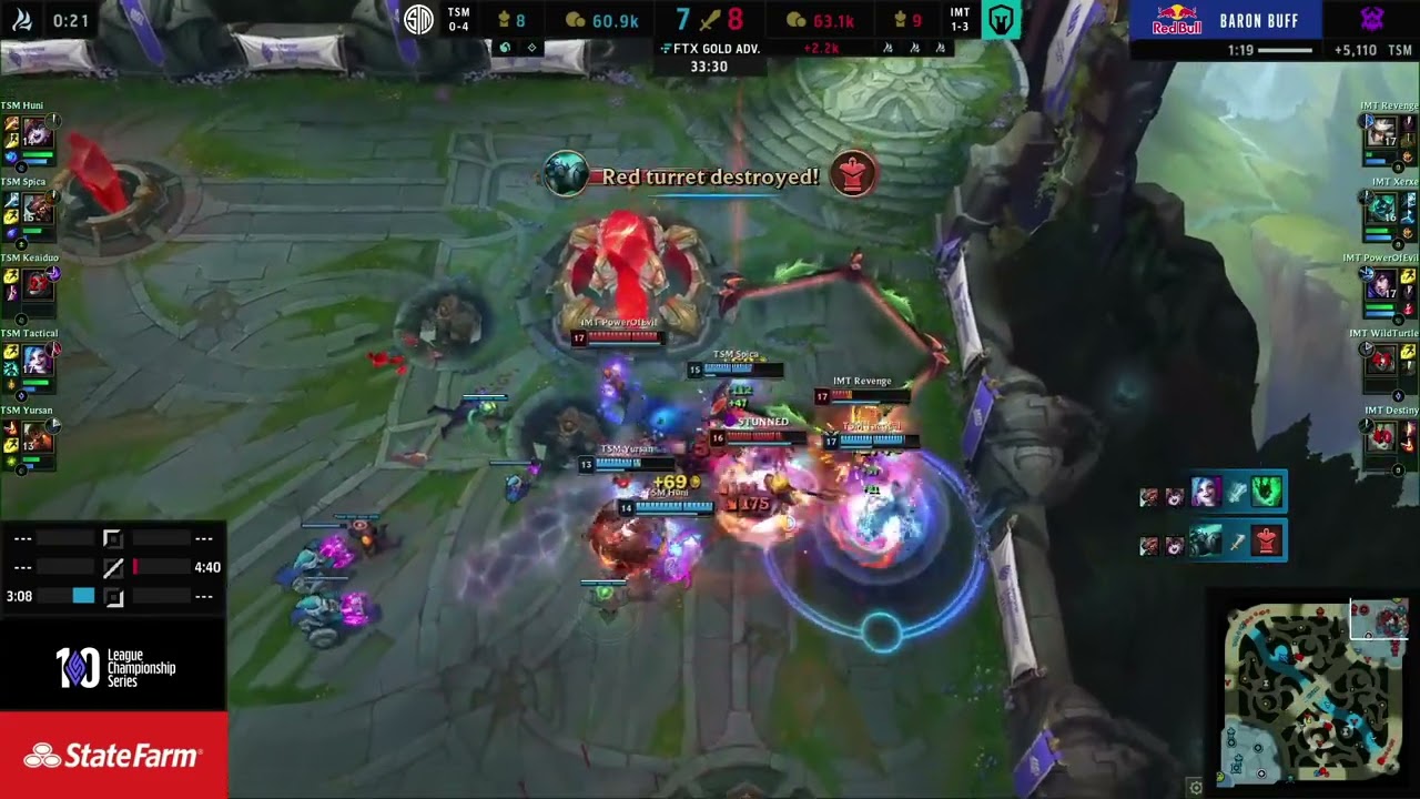 Captain Flowers Insane Commentary TSM vs IMT