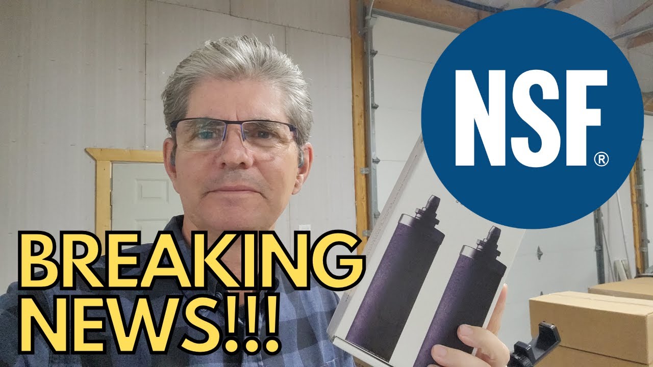 СВЕЖИЕ НОВОСТИ! НОВЫЕ сменные фильтры для воды Berkey, сертифицированные NSF!