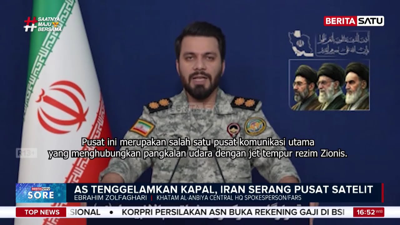 Adu Kuat Rudal Amerika & Israel vs Iran #Beritasatu