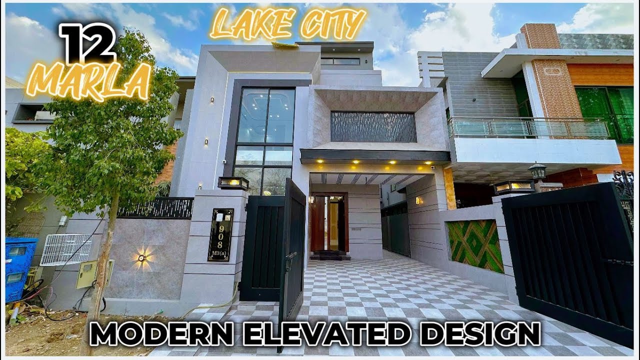 12 Marla House for Sale in Lake City | Modern & Elevated Unique Design | Lake City M3-A