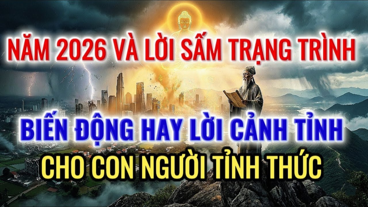 Năm 2026 Và Lời Sấm Trạng Trình, Biến Động Hay Lời Cảnh tỉnh Cho Con Người Tỉnh Thức