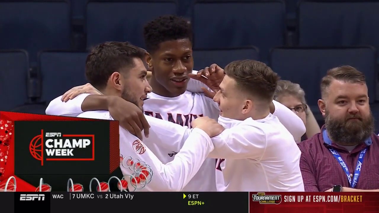 2019.03.14 NC State Wolfpack vs #2 Virginia Cavaliers Basketball (ACCT)