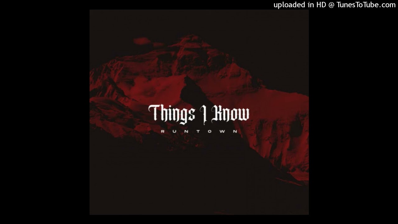 Runtown &ndash; Things I Know