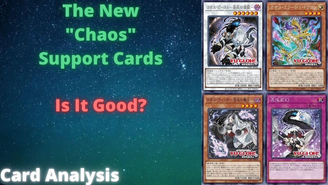 Yu-gi-oh The New Chaos Support Cards!!! Is It Good? Card Analysis