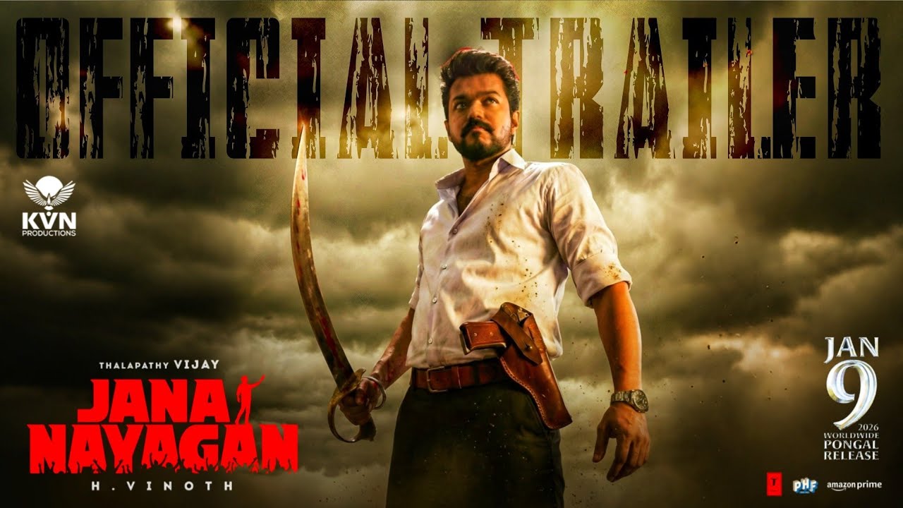 JanaNayagan - Official Trailer | Thalapathy Vijay | Pooja Hegde | HVinoth | Anirudh | KVN